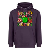 Plum balls deep into christmas Heavyweight Hoodie - MaliasSmallBusiness