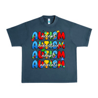 Midnight Navy autism accept understand adopt advocate Urban Heavy Tee - JahusDesignShop