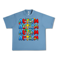 Pebble Blue autism accept understand adopt advocate Urban Heavy Tee - JahusDesignShop