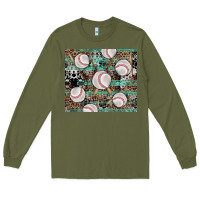 Army Green western baseball tumbler Long Sleeve Tee - AdoDesignShop