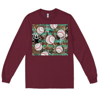 Burgundy western baseball tumbler Long Sleeve Tee - AdoDesignShop