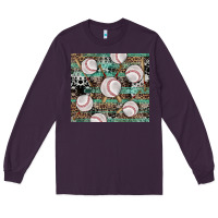 Plum western baseball tumbler Long Sleeve Tee - AdoDesignShop