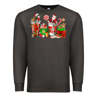 Smoke Santa coffee cups Premium Sweatshirt - NancyCooperArtShop