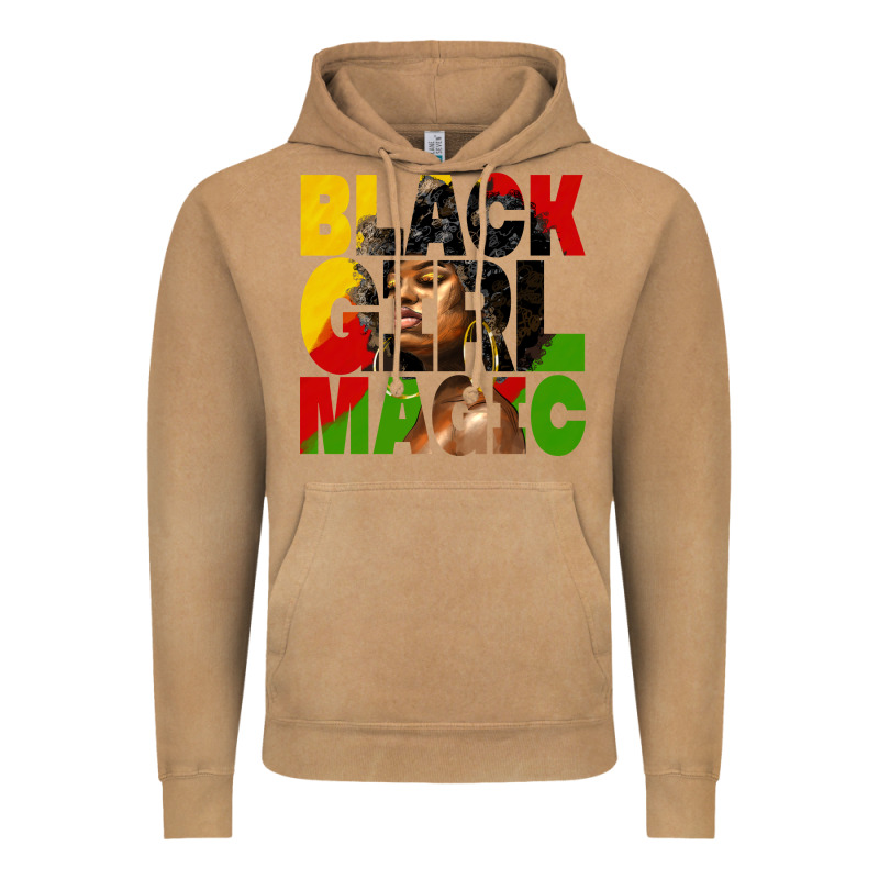 Black Girl Magic Juneteenth Vintage Hoodie by HRA Design Shop | Teevron