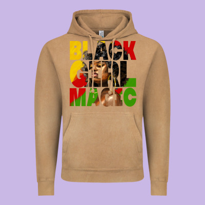 Black Girl Magic Juneteenth Vintage Hoodie Designed By Hra Design Shop