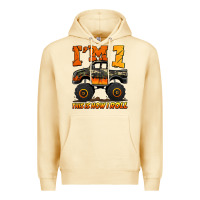 Pina Colada i'm one this is how i roll monster truck birthday Premium Hoodie - Jasminsmagicworld