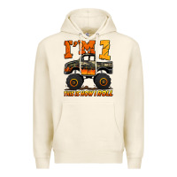 Tofu i'm one this is how i roll monster truck birthday Premium Hoodie - Jasminsmagicworld