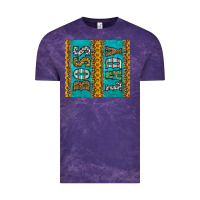 Cloud Purple western boss lady Vintage Tee - HRA Design Shop