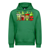 Emerald grinch coffee cups Urban Hoodie - texasbilliewilder