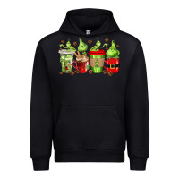 Foreset Green grinch coffee cups Urban Hoodie - texasbilliewilder