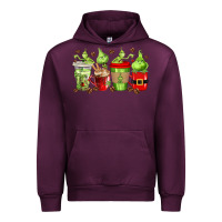 Mauve Wine grinch coffee cups Urban Hoodie - texasbilliewilder