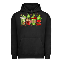 Pigment Black grinch coffee cups Urban Hoodie - texasbilliewilder