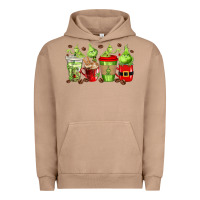 Pigment Burro grinch coffee cups Urban Hoodie - texasbilliewilder