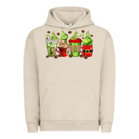 Pigment French Oak grinch coffee cups Urban Hoodie - texasbilliewilder