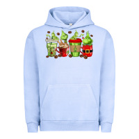 Pigment Grape Ice grinch coffee cups Urban Hoodie - texasbilliewilder