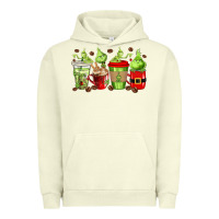Pigment Pistachio grinch coffee cups Urban Hoodie - texasbilliewilder