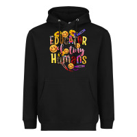 Black educator of tiny humans Heavyweight Hoodie - NancyCooperArtShop
