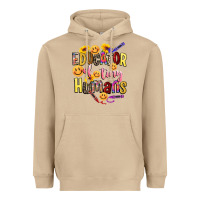 Mushroom educator of tiny humans Heavyweight Hoodie - NancyCooperArtShop