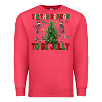 Cardinal Tis' the season to be Jolly Premium Sweatshirt - NancyCooperArtShop