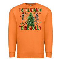 Carrot Tis' the season to be Jolly Premium Sweatshirt - NancyCooperArtShop