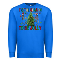 True Royal Tis' the season to be Jolly Premium Sweatshirt - NancyCooperArtShop