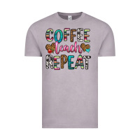 Vintage Zinc coffee teach repeat Vintage Tee - HRA Design Shop