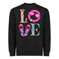 Black love summer Heavyweight Sweatshirt - CowhideDigitalArt