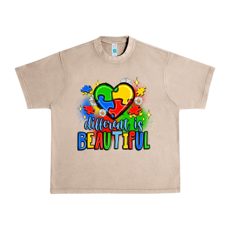 Different Is Beautiful Urban Heavy Tee by JahusDesignShop | Teevron