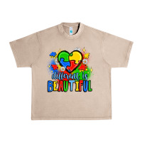 French Oak different is beautiful Urban Heavy Tee - JahusDesignShop
