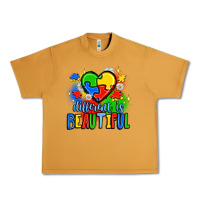 Peanut Butter different is beautiful Urban Heavy Tee - JahusDesignShop