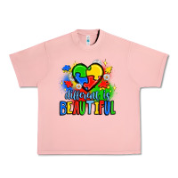 Salmon different is beautiful Urban Heavy Tee - JahusDesignShop