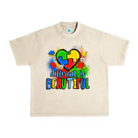 Sandshell different is beautiful Urban Heavy Tee - JahusDesignShop