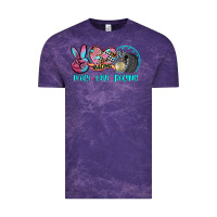 Cloud Purple peace love racing Vintage Tee - AdoDesignShop