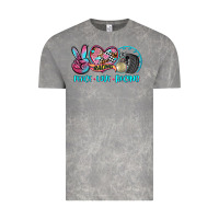 Cloud Rock peace love racing Vintage Tee - AdoDesignShop