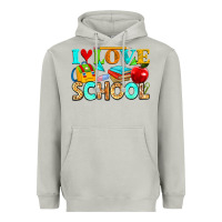 Moon Dust i love school Heavyweight Hoodie - NancyCooperArtShop