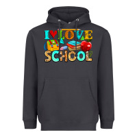 Smoke i love school Heavyweight Hoodie - NancyCooperArtShop