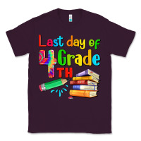 Plum last day of fourth grade Classic Tee - Artiststas