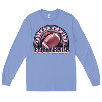 Colony Blue football rainbow Long Sleeve Tee - JahusDesignShop