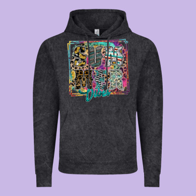 Summer Vibes Vintage Hoodie Designed By Sublimationcraftshop