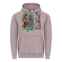 Vintage Zinc summer vibes Vintage Hoodie - SublimationCraftShop
