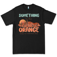 Black something in the orange Premium Tee - MaliasSmallBusiness