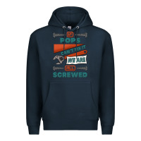 Navy if pops can't fix it we are all screwed Premium Hoodie - Jasminsmagicworld