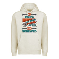 Oatmeal Heather if pops can't fix it we are all screwed Premium Hoodie - Jasminsmagicworld