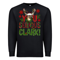 Black You serious clark deer Premium Sweatshirt - NancyCooperArtShop