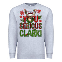Heather Grey You serious clark deer Premium Sweatshirt - NancyCooperArtShop