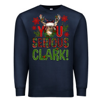 Navy You serious clark deer Premium Sweatshirt - NancyCooperArtShop