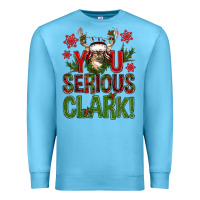 Ocean Blue You serious clark deer Premium Sweatshirt - NancyCooperArtShop