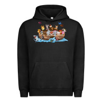 Pigment Black noahs ark Urban Hoodie - texasbilliewilder