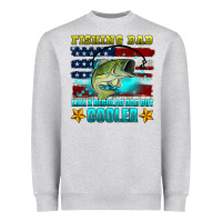 Fishing Dad Like A Regular Dad But Cooler Heavyweight Sweatshirt | Teevron