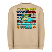 Mushroom fishing dad like a regular dad but cooler Heavyweight Sweatshirt - HRA Design Shop